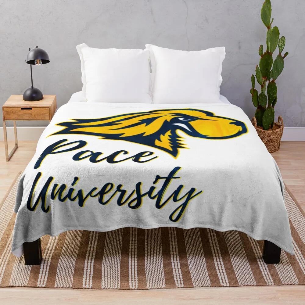 

Pace University (1) Throw Blanket Decoratives valentine gift ideas christmas gifts warm winter Blankets