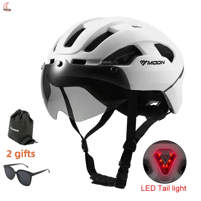 

MOON Adult&Youth Bike Helmet - Lightweight Adjustable with Dial Fit System, MTB Trails&Urban Commute - Breathable Vented Design
