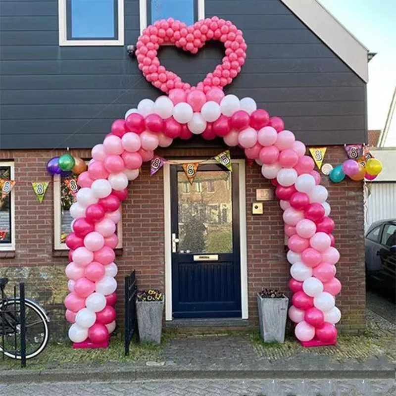 

1set Adjustable Reusable Balloon Arch Kit Frame Birthday Balloons Stand Holder Ballon Arch Column Wedding Outdoor Party Decor