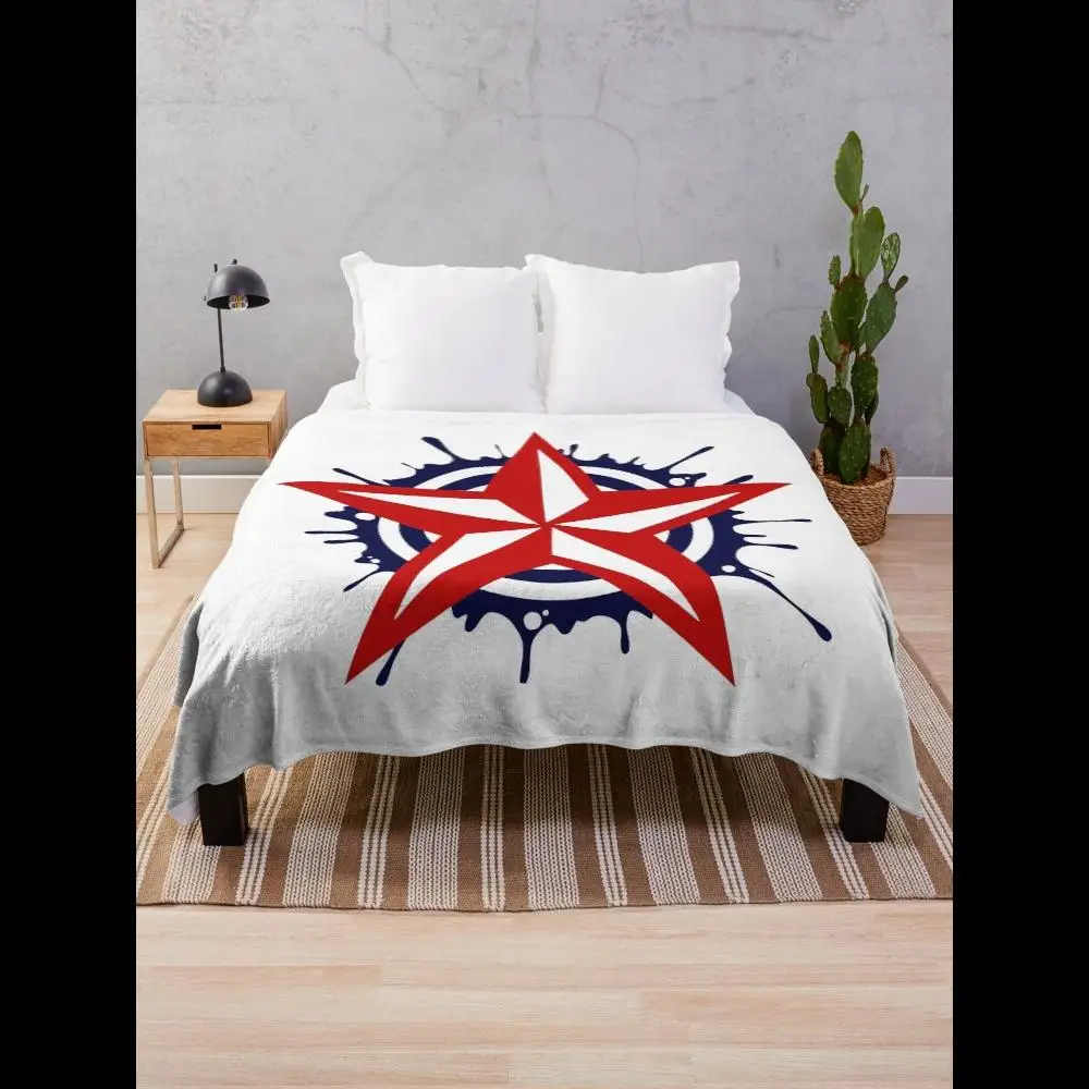

All Splash Star Throw Blanket Soft Cozy Plush for Living Room Sofa Bed Home Decor Gift