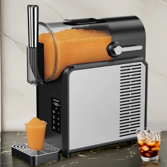 2 Liter Single Cylinder Automatic Cold Slushie Machine Houseuse Electric Ice Cream For Cross-Border Foreign Use