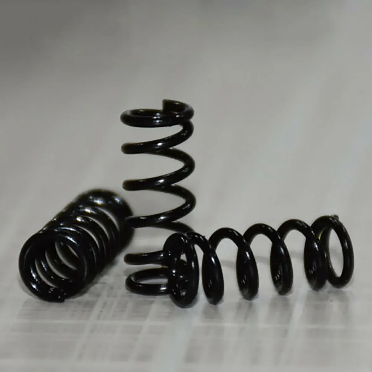 10Pcs Wire Dia 1.2mm Black Y-type Compression Spring 65Mn Steel Spiral Pressure Spring Length 10mm to 50mm Outer Dia 6mm - 20mm