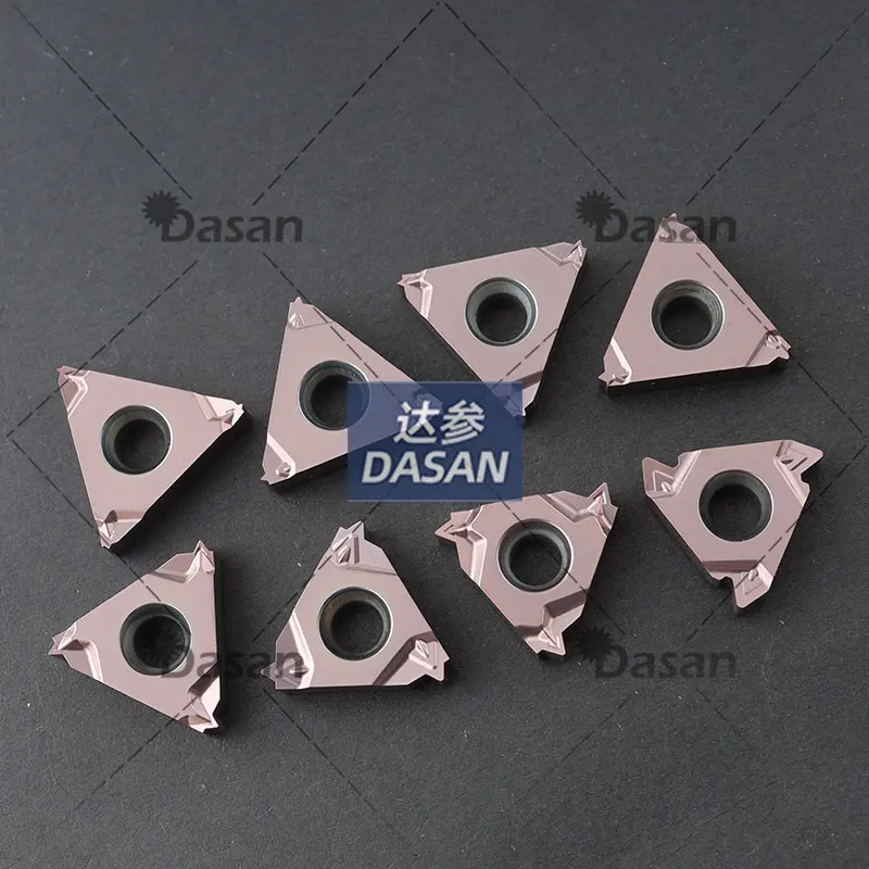10PCS 16IRM 16ERM 3.5ISO 3.0ISO 2.5ISO 2.0ISO 1.75ISO 1.5ISO  Threading Insert