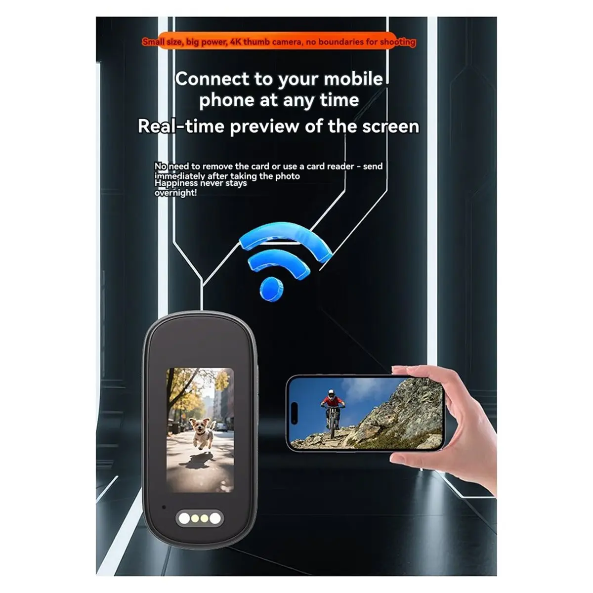 

AA86 4K WiFi мини-экшн-камера, портативная уличная спортивная камера-пинхол с креплением для видеоблогинга, велоспорта, мотоциклов, видеокамера C