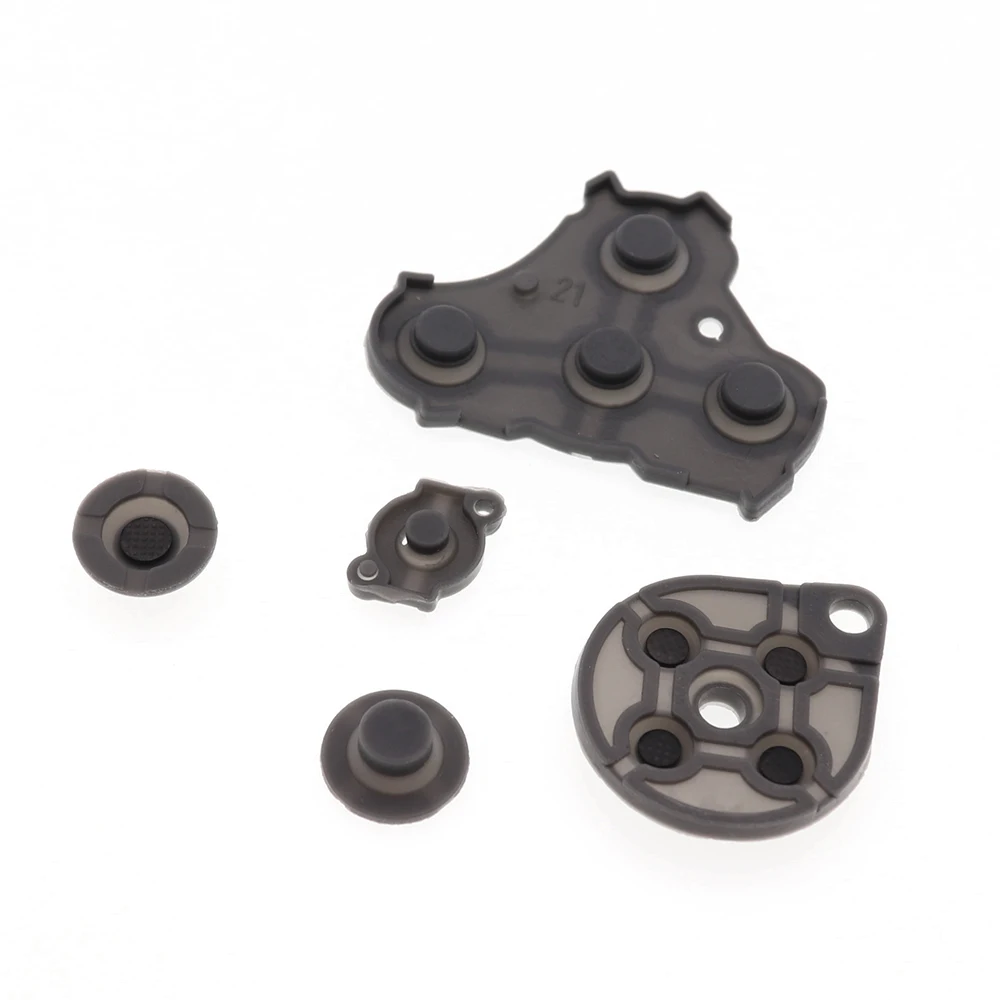 TingDong 1sets Controller Conductive Silicone Button Pad Replacements For Nintendo NGC