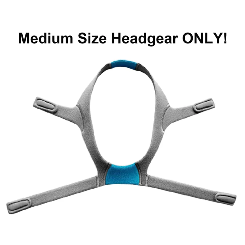 B05C-4-Pack 交換用ヘッドギアストラップ N20 鼻枕 CPAP マスク用、CPAP ヘッドギア N20 と互換性あり、調節可能なヘッドバンド