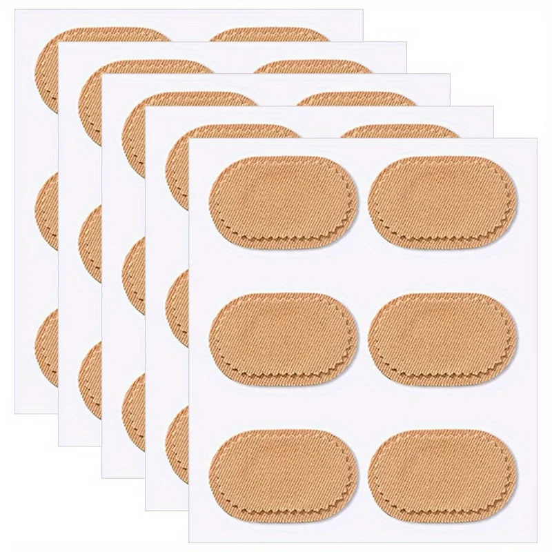 Self Adhesive Heel Anti Blister Pads Oval Shoe Heel Cushion Liners Foot Anti Wear Protection Stickers Shoe Rubbing Prevention