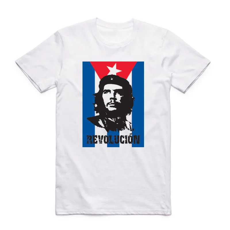 

Asian Size Men And Women Printing The great revolutionary of Cuba Che Guevara T-shirt O-Neck Short Sleeves T-shirt HCP4127