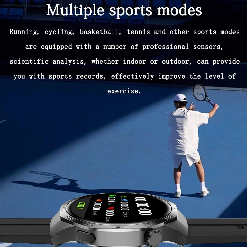 Für Huawei GT5 PRO Smart Watch Männer Version AMOLED HD Bildschirm Uhr 4 Pro Verbesserte BT Anruf GPS NFC Kompass Herzfrequenz Smartwatches