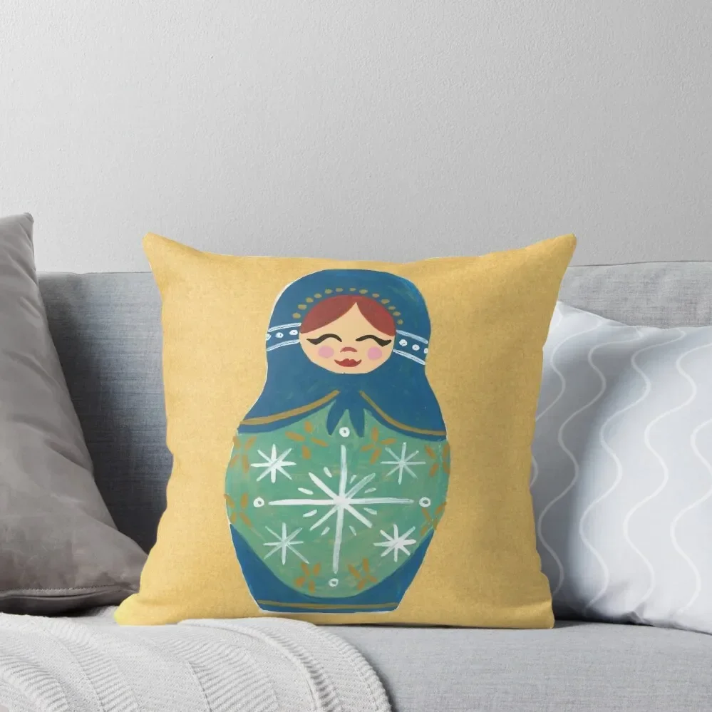 Matryoshka Throw Pillow Pillowcase Cushion Cusions Cover Christmas Covers For Cushions Luxury Pillow Case pillow