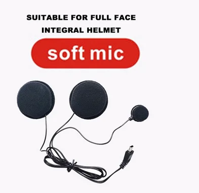 Hard/Soft Mic For E1/X1plus Bluetooth Motorcycle helmet bluetooth headset the link