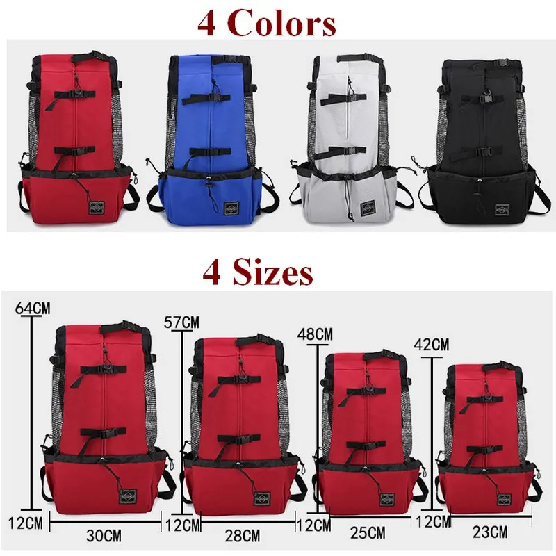 Imagem -04 - Viagem Pet Dog Carrier Mochila Outdoor para Viagem Bicicleta Motocicleta Dog Carrier Bolsa Camping Outdoor Respirável Mesh Bag