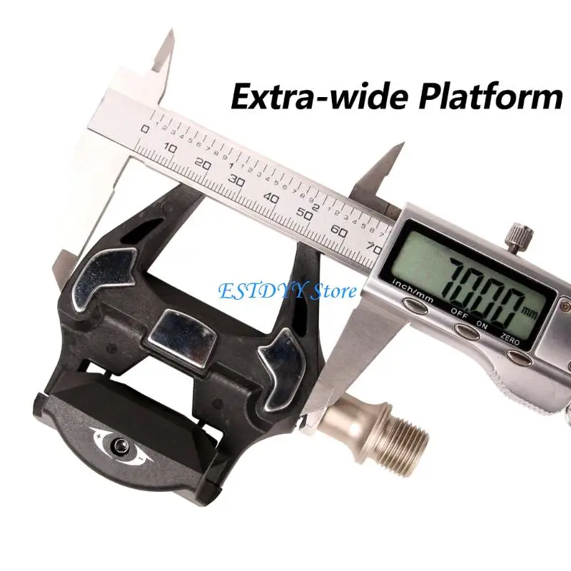 

G6DE Light Weight Bike Pedal Smooth Design With Look Systems High Performances Cycling Pedals Easy Install Lock Cleats Pedal