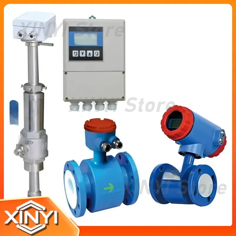 Intelligent Online Anti-Interference Explosion-Proof Electromagnetic Flowmeter for High-Precision Acid Alkali Corrosion