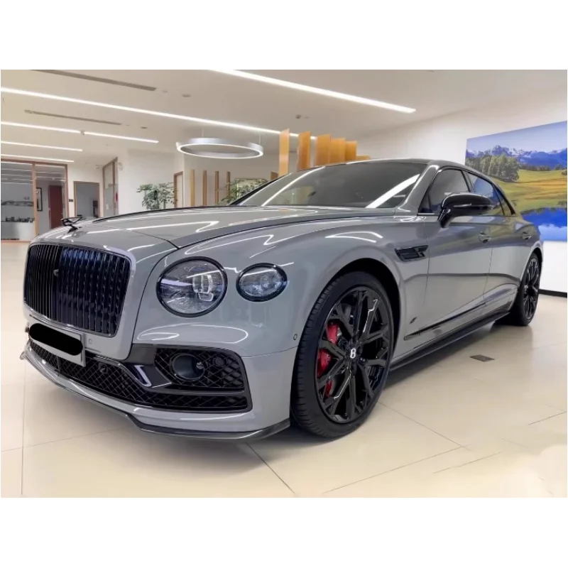 

Suitable for the new Bentley Flying Spur carbon fiber body kit, front and rear diffusers, side skirts, rear spoiler