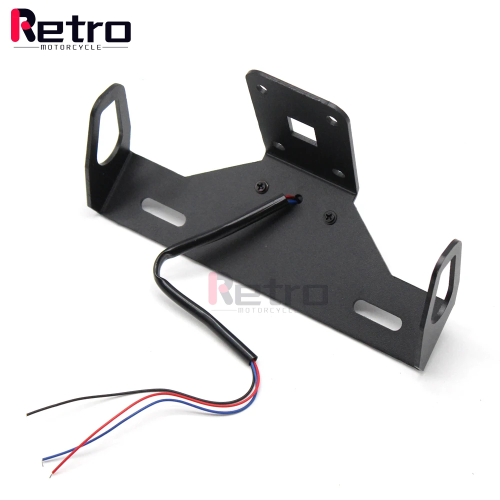 License Plate Holder LED Light For KAWASAKI Z1000 2014-2024, Z1000R 2018-2021 Motorcycle Accessories Tail Tidy Fender Eliminator