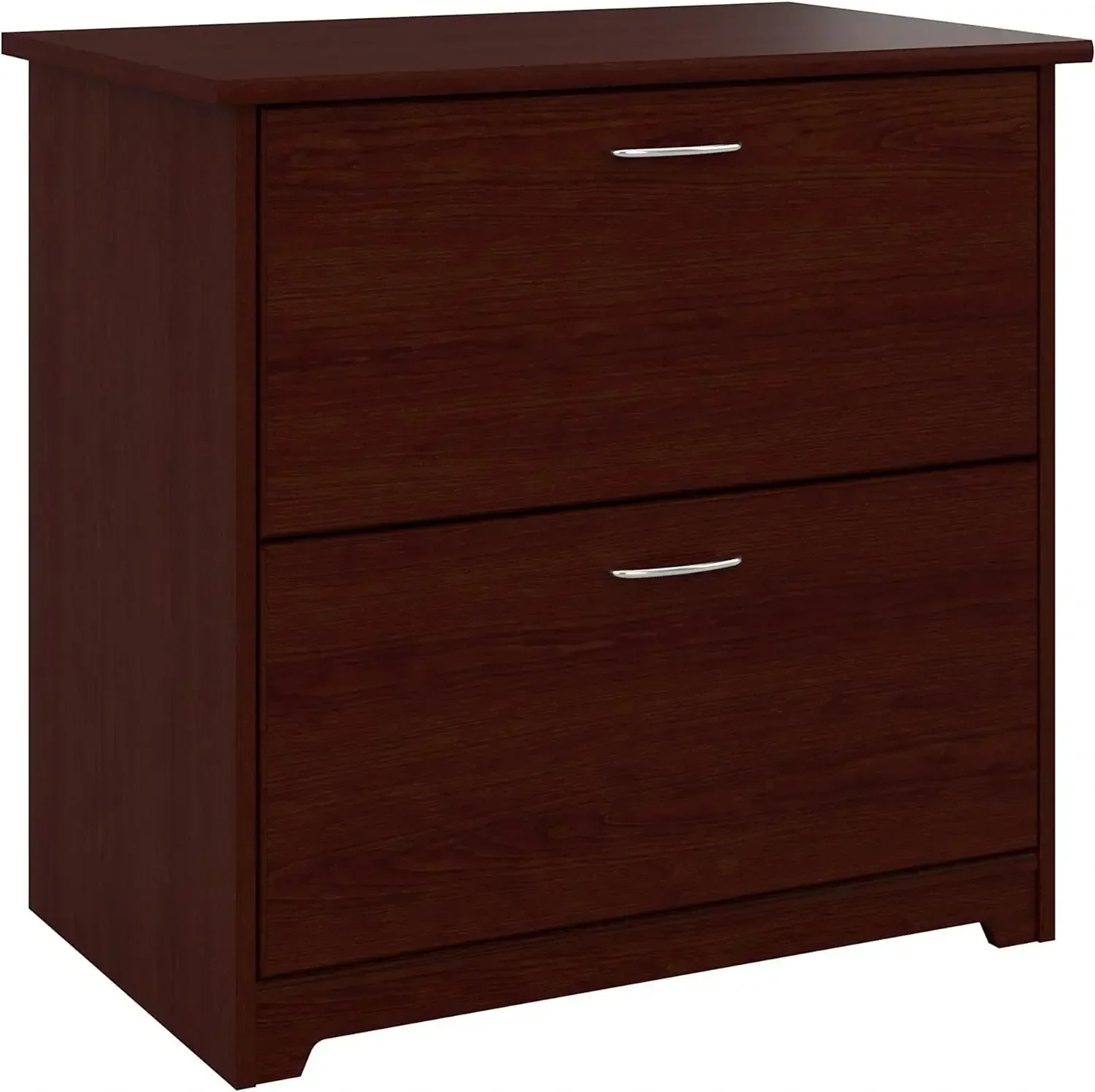 Bush Furniture Drawer Lateral File Cabinet In Harvest Cherry | Letter, Legal, And A4-size Document Storage For Home Office
