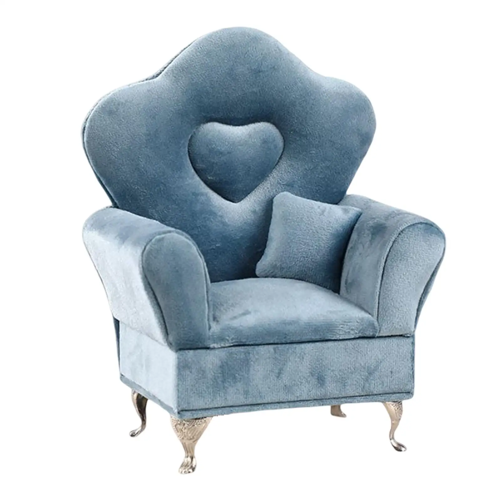 Moda sofá cama caixa de jóias 12 polegadas bonecas acessórios móveis para casa de bonecas para o quarto