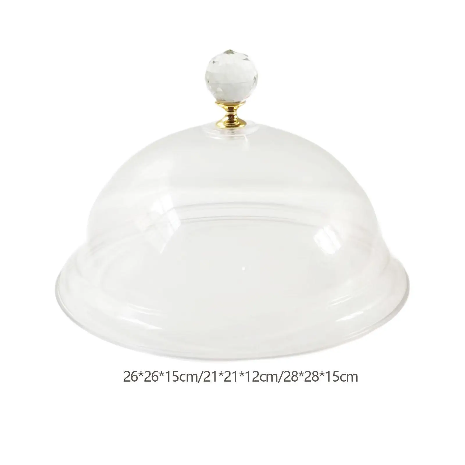 

Акриловая крышка для еды, ветрозащитная крышка для тарелки для пикника, дня рождения, в помещении и на открытом воздухе