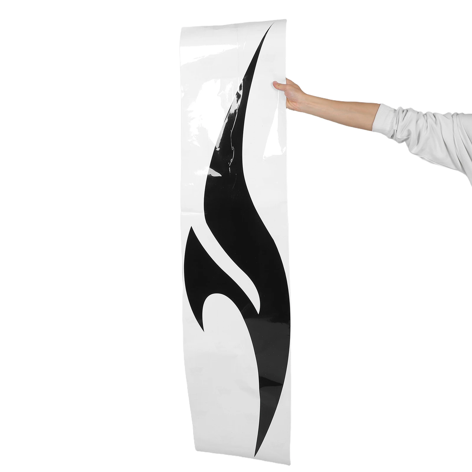 

2Pcs Car Side Skirt Decals Racing Stripes Universal PVC Waterproof Vinyl Sticker Automotive Exterior Car Body Side Graphics