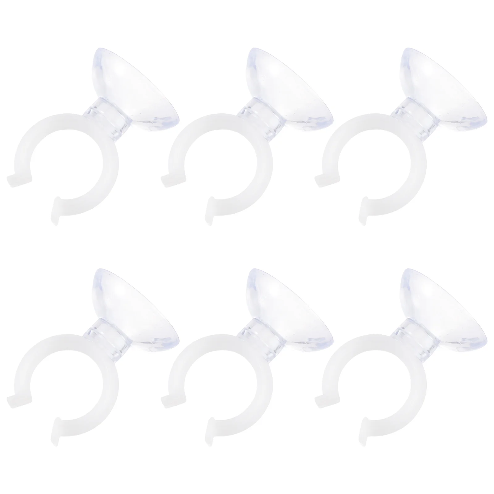 6Pcs Fish Tank Water Pipe Fixing Clamp Plastic Aquarium Accessories Holder for Hose 20Mm Strong Grip No Slip Design