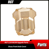 RGT 1/10 RC Car EX86190 Rear Brass Axle Cover RC Remote Control Model Car Metal Axle Cover Upgrade Parts Accessories P860092