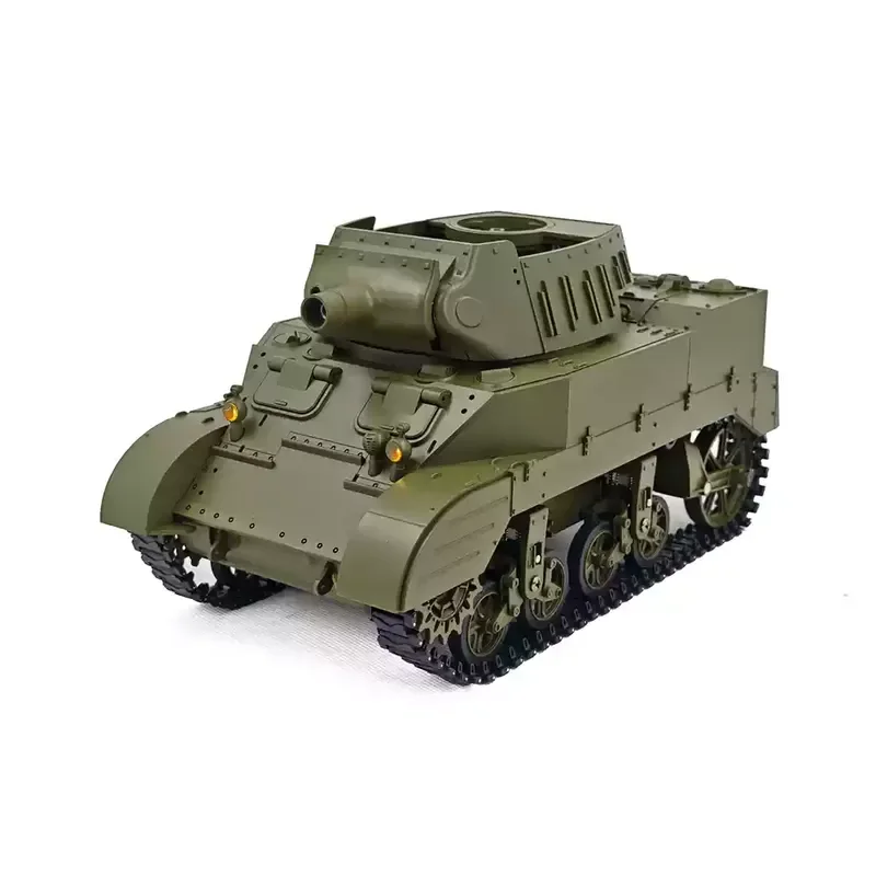 Kubingke M8 Self-Propelled Artillery Open Cockpit Remote Control Tank Can Smoke Simulation Military Model Toy Boy Gift