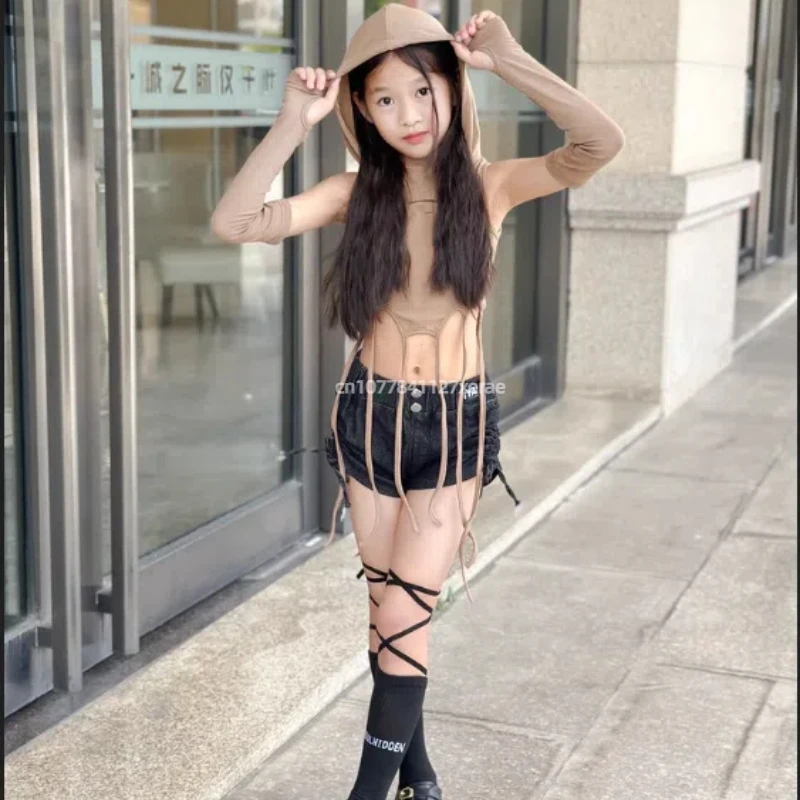 Baile callejero para niños, trajes de baile de jazz, danza para niñas, espectáculos de pasarela, baile de jazz de grupo de niñas, trajes de actuación para niños