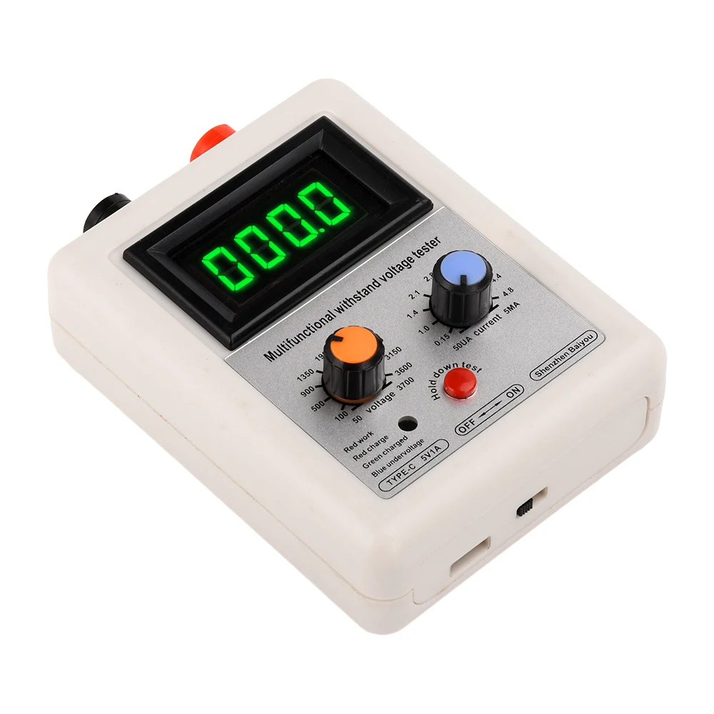 Imagem -05 - Transistor Tester Tensão 03500v Igbt Diodo Mos Triode Mov Capacidade de Tensão Led sem Stand