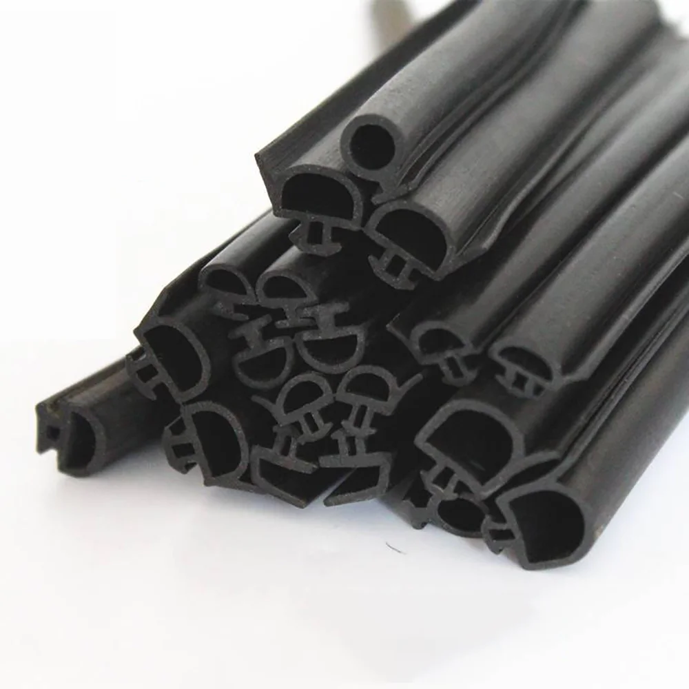 Card‑Slot Type EPDM Rubber Seal Strip Windproof Waterproof Sound‑Dampening for Aluminum Alloy Door Window Assembly Component