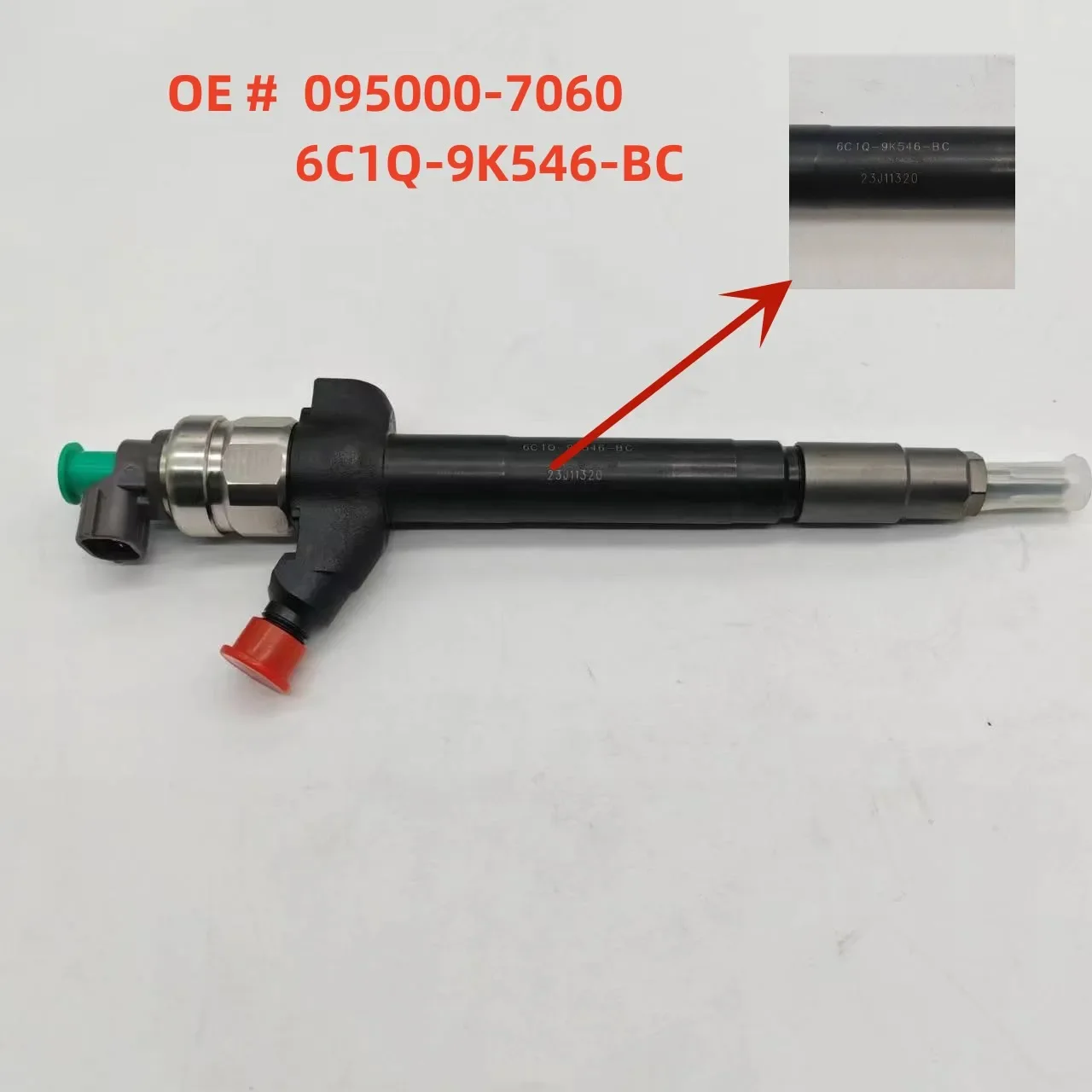 

High quality 095000-7060 0950007060 6C1Q-9K546-BC 6C1Q9K546BC Fuel Injector For FORD TRANSIT DURATORQ 2.2L & 2.4 Component