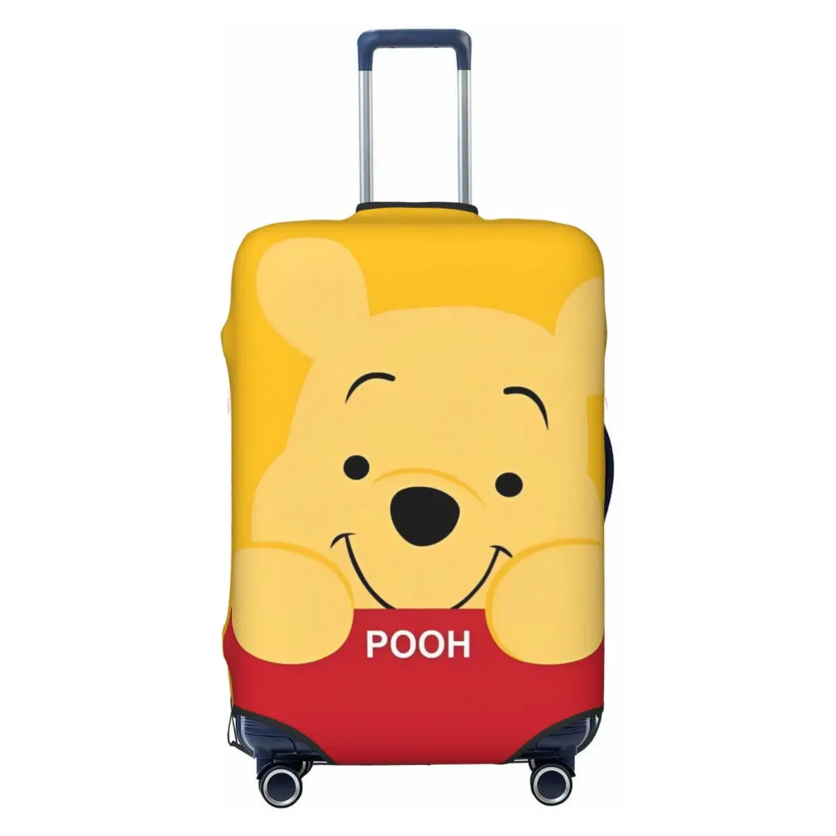 

Pooh Piglet Bear Suitcase Cover Animal Cartoon Holiday Cruise Trip Useful Luggage Supplies Protection