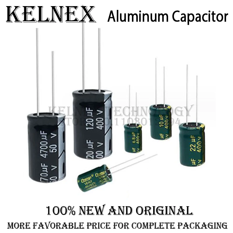 10V 16V 25V 35V 50V 400V High Frequency Low ESR Aluminum Capacitor 100UF 220UF 330UF 470UF 680UF 1000UF 1500UF 2200UF 3300UF