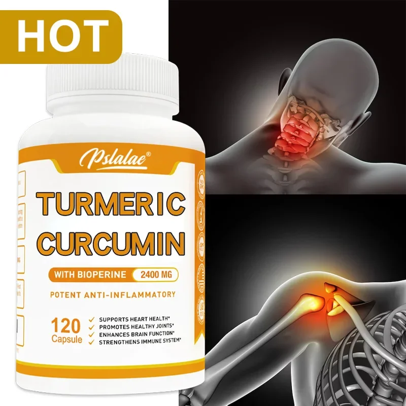 Turmeric Curcumin - Natural Joint Support Heart Health Powerful Antioxidant Skin Whitening