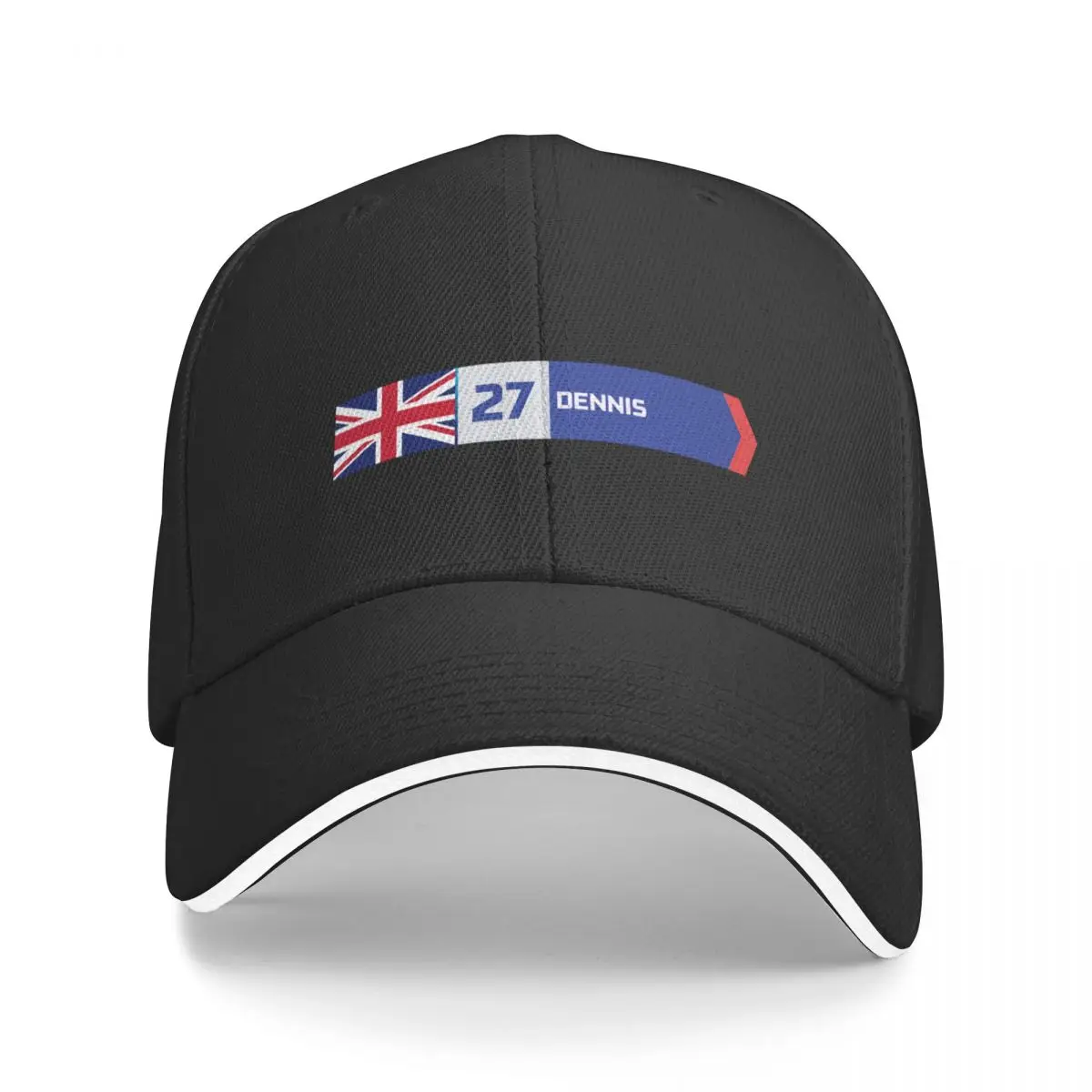 Formula E 2022/23 Season 9 Jake Dennis Number 27 TV Graphics Baseball Cap Rugby New Hat Men Caps Women's