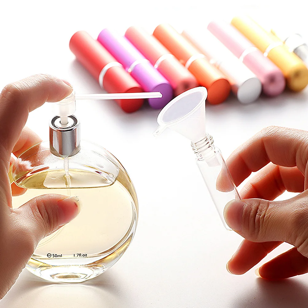 60Pcs Plastic Perfume Dispenser Pumps Premium PP Refillable Mini Pump for Travel Perfume Transfer Tools Pump Dispenser