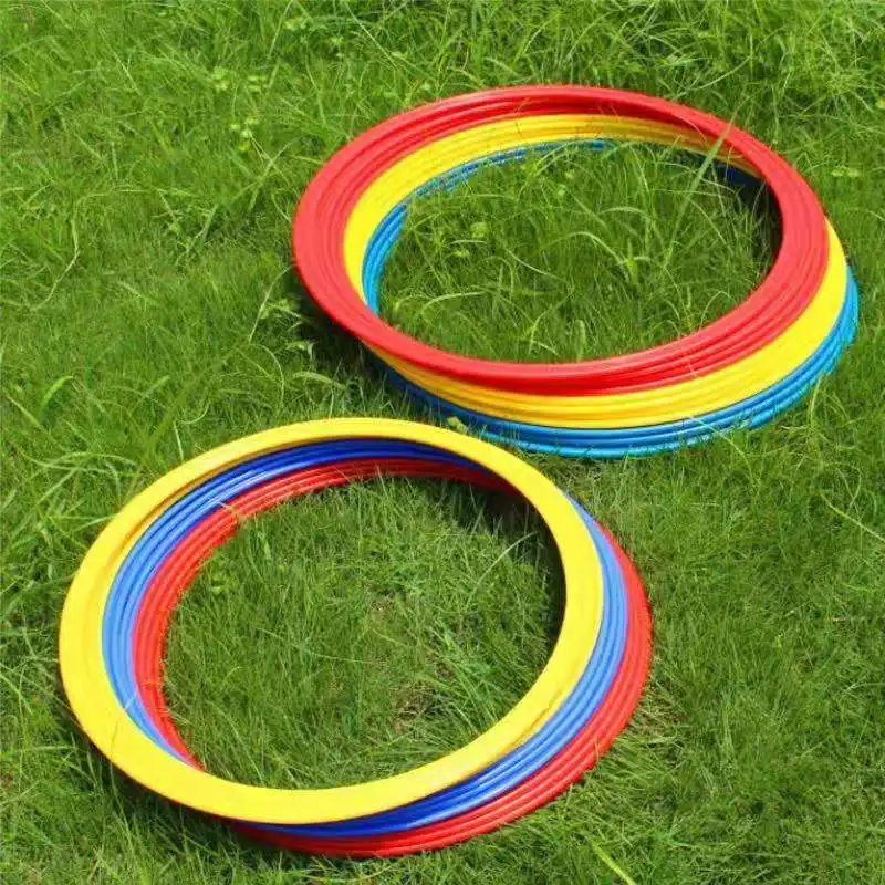 1Pc 30cm Agility Training Jump Ring Multi-Size Sports Hurdle Hoop Kids Adults Outdoor Yoga Fitness Exercise Accessories