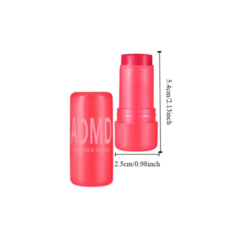 2 STKS 4 Kleuren Multi-Gebruik Lipgloss Matte Afwerking Langdurige Formule Gezichtscontour Rouge Mode 3-in-1 Ontwerp Matte Lip Tint