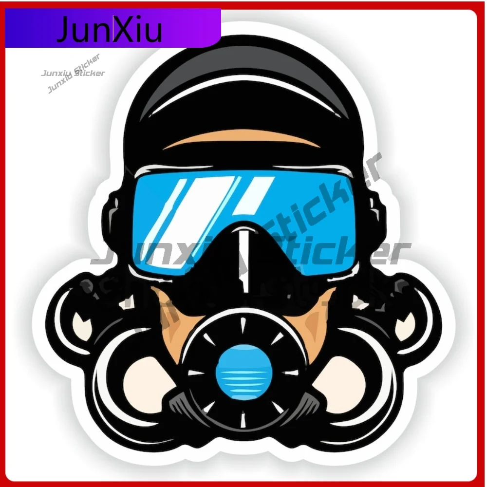 

Scuba Diver Sticker Sports Enthusiast Vinyl Decals Custom Decals Decoration Out Door Car Sticker To Cover Scratch Decals Motorcy
