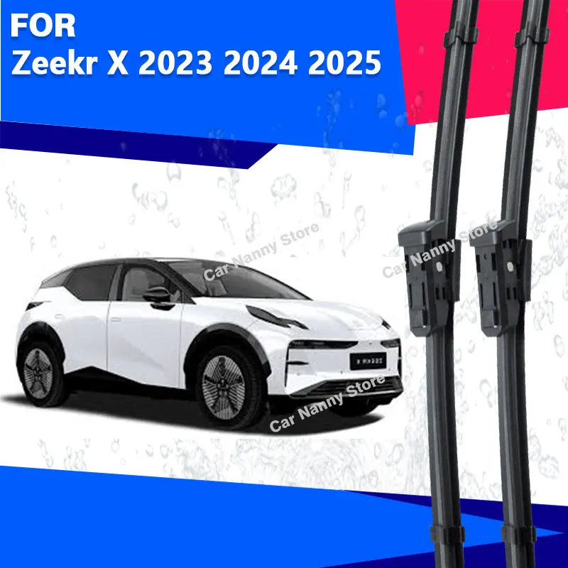 

Переднее лобовое стекло для Zeekr X 2023 2024 2025, щетки стеклоочистителя автомобиля, комплект рычагов стеклоочистителя лобового стекла