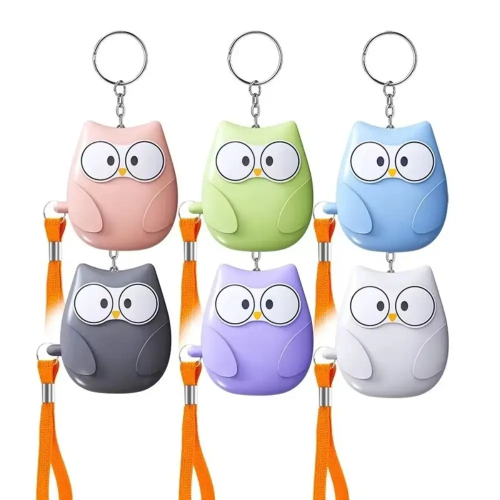 

New Anti-attack Self Defense Alarm 130DB Loud Keychain Rechargeable Battery Personal Alarm