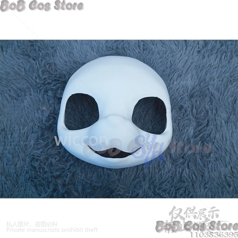 Furry Furrsuit Puppy Cosplay Anime Kemono Dog Fursuit Base Kawaii 3D Polylactic Acid Head Base Skull Headwear Kigurumi Halloween