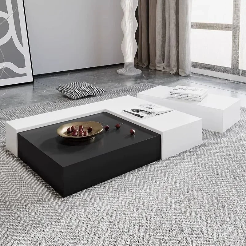 

French Ornaments Service Coffee Table Hospitality Display Minimalist Living Room Table Design Gaming Floor Center Furniture