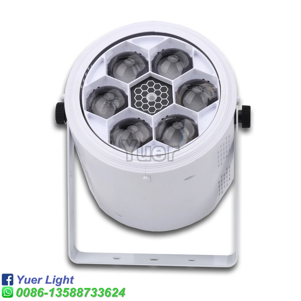 NEW 6X10W RGBW LED Beam Light led Bees Eyes Effect Light Disco Light Beam Spot Strobe Laser 4IN1 Stage Par Lamp