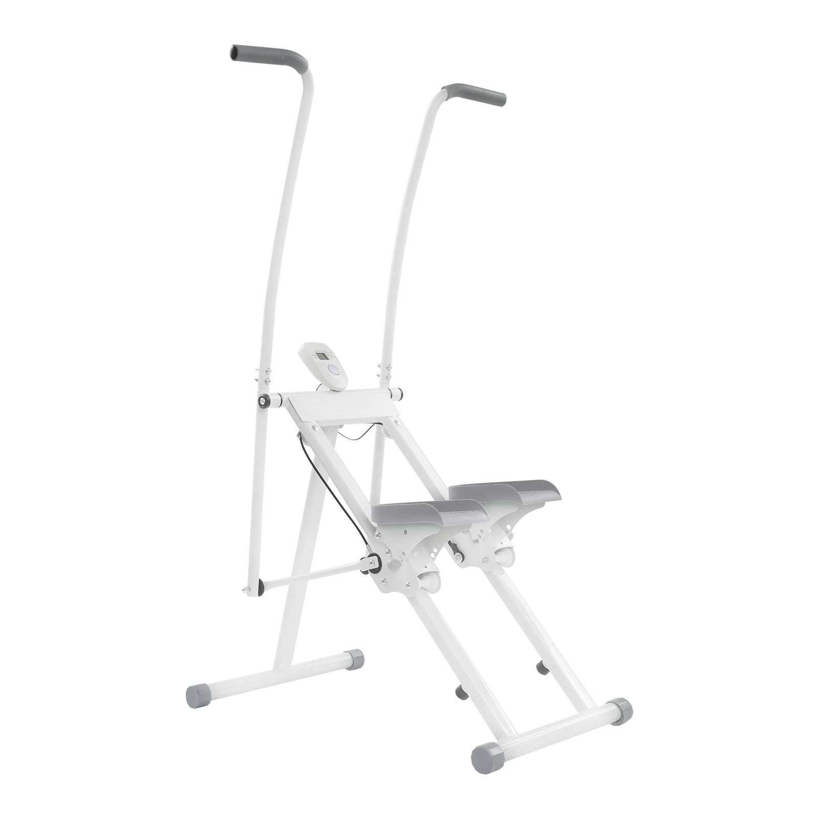 Stair Stepper for Home Gym 220lbs, Vertical Climber with Hand/Foot Sync & LCD Display, 18.1x34.6x53.5in