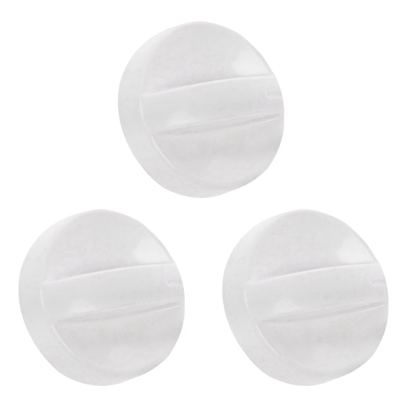 

3X Microwave Oven 11 Mm Long Plastic Spool Rotary Knob Timer