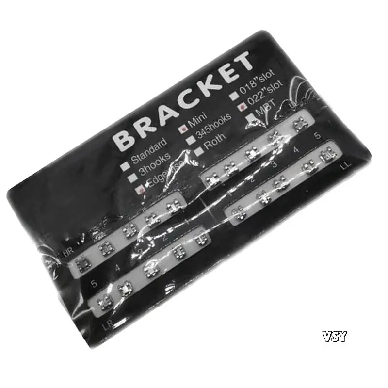 

20 Sheets Of Brackets MIM Roth Mini 0.022 With Hook 3