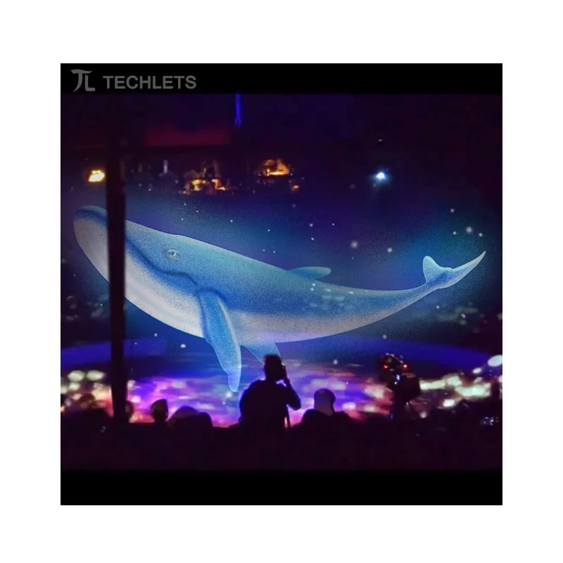 

[Hot Sale] Big Size Customizedize New Design Hologram Projector 3D Hologram Gauze Screen Mesh For Sale With High Gain