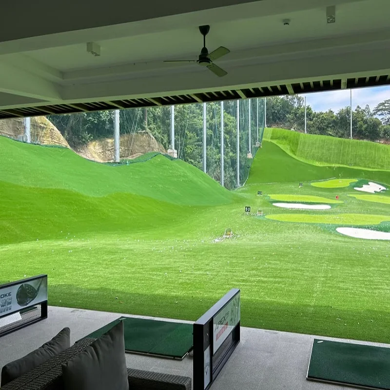 

Golf Portable Three-in-One Mat Long and Short Grass Swing Outdoor Practice Mat NBR Material