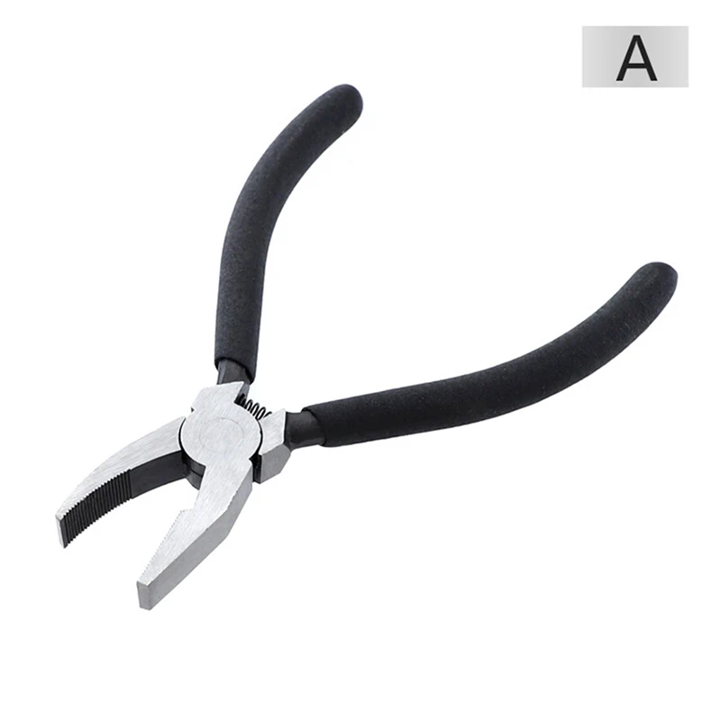 6 Inch 8 Inch Cut Running Pliers Plat Nose Pliers for Glass Tile Mosaic With Adjustable Screw / Spring